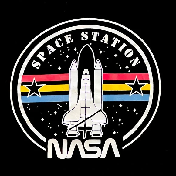 NASA Cropped Sweatshirt - Picture 1 of 2